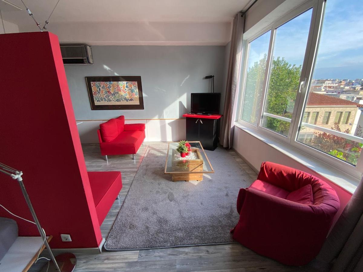 Red Grey Loft Appartamento Atene Esterno foto