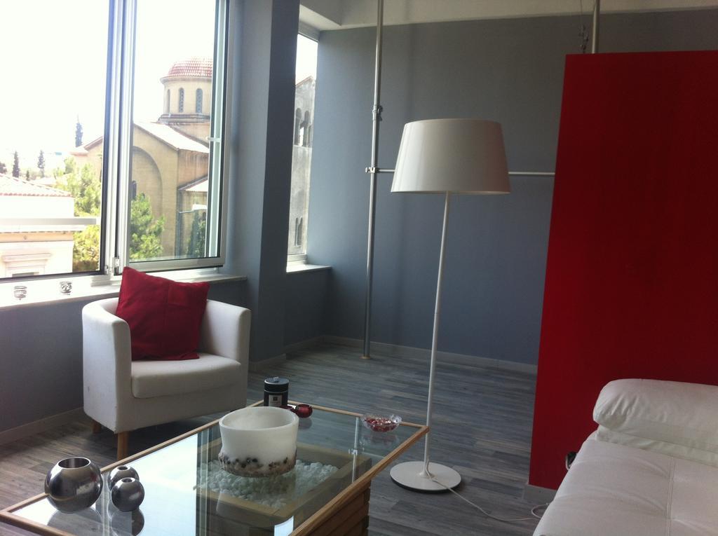 Red Grey Loft Appartamento Atene Esterno foto